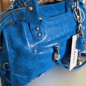 Steve Madden Vibrant Blue Satchel